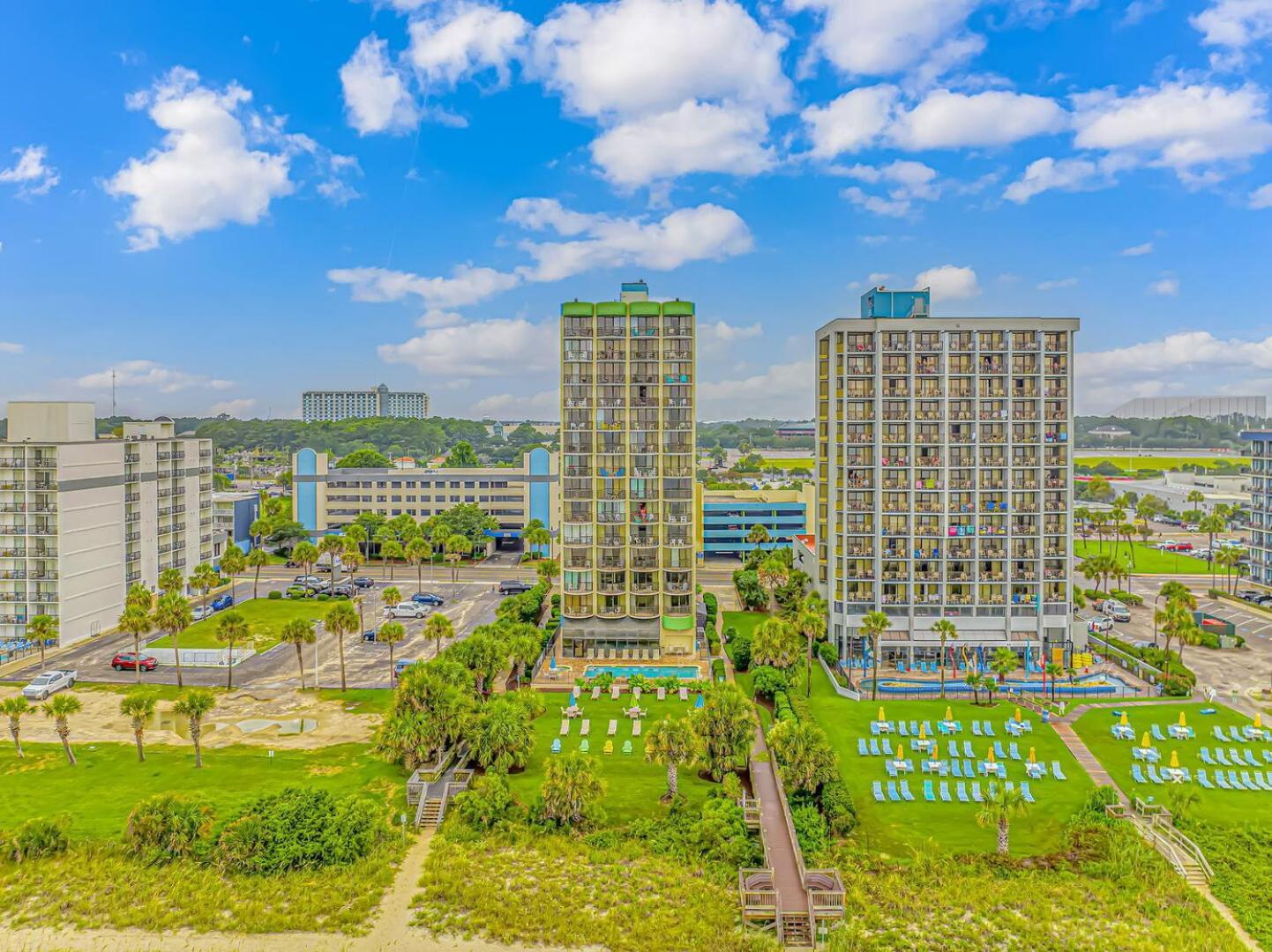 Ocean View Double Suite! Sleeps 4 Meridian Plaza 705 Myrtle Beach Exteriör bild