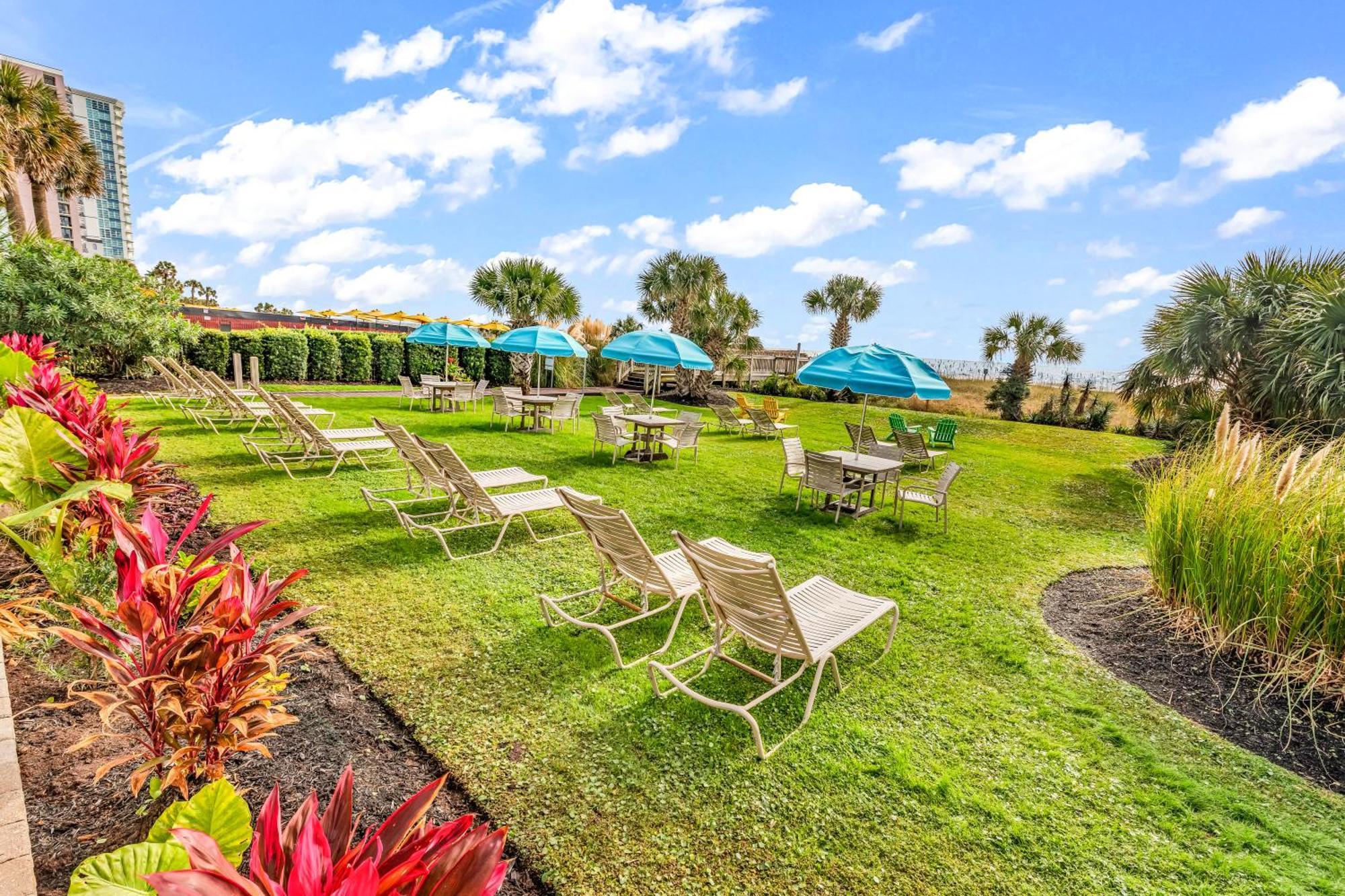 Ocean View Double Suite! Sleeps 4 Meridian Plaza 705 Myrtle Beach Exteriör bild