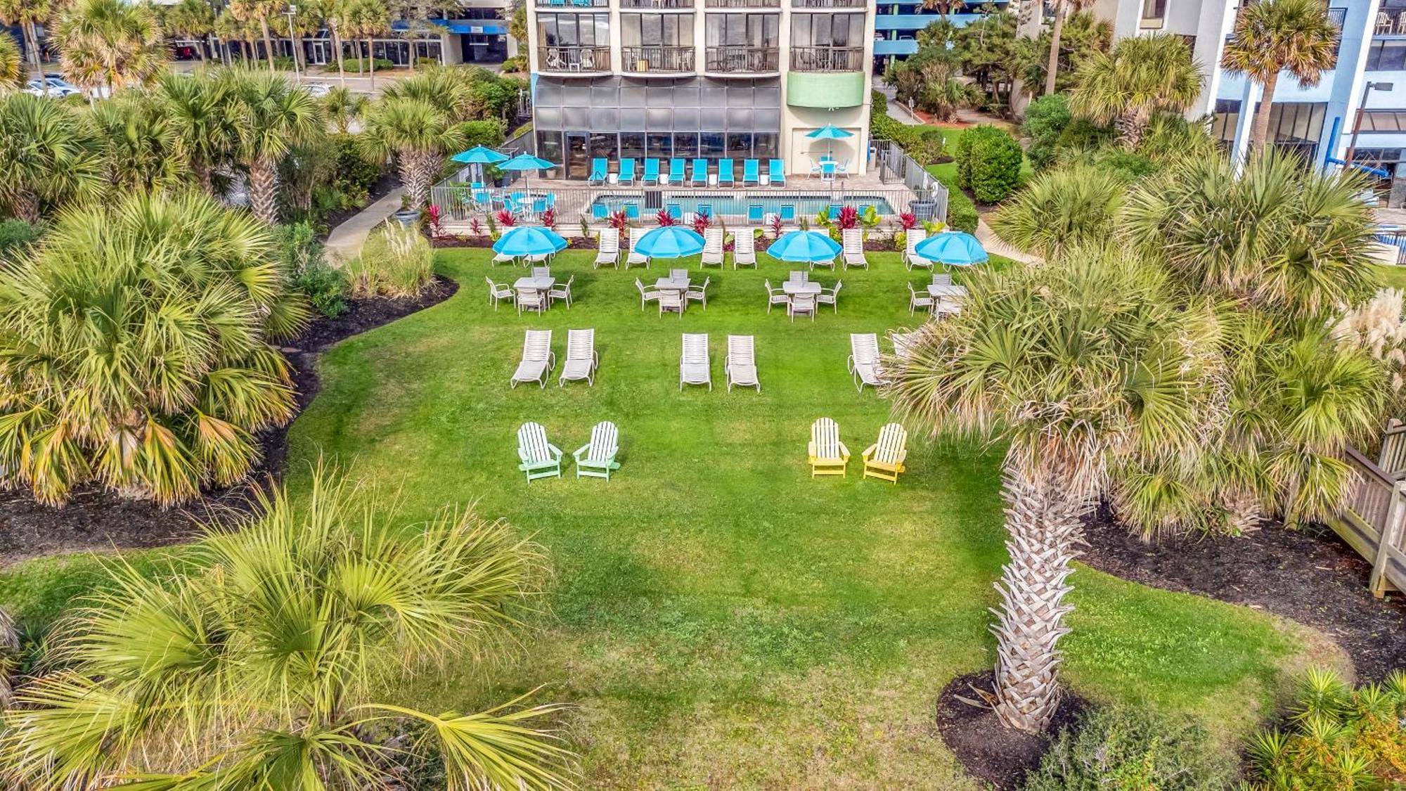 Ocean View Double Suite! Sleeps 4 Meridian Plaza 705 Myrtle Beach Exteriör bild
