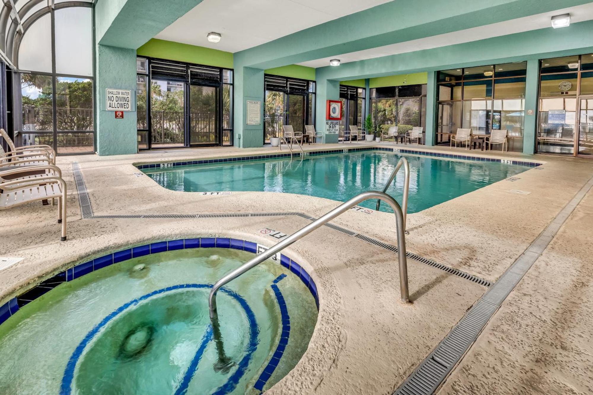 Ocean View Double Suite! Sleeps 4 Meridian Plaza 705 Myrtle Beach Exteriör bild